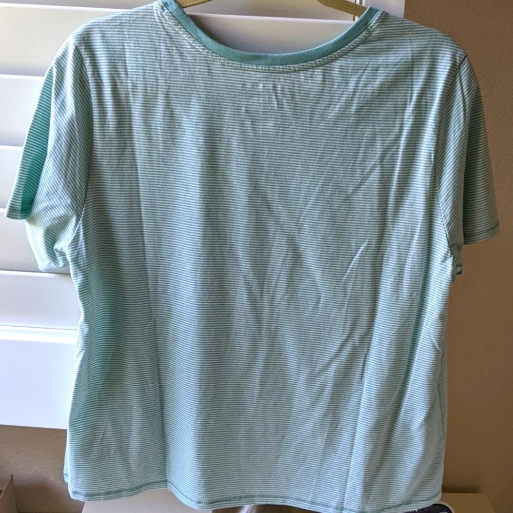 NWT THE NORTH FACE WOMEN'S TERRAIN GARDEN STRIPE T-SHIRT